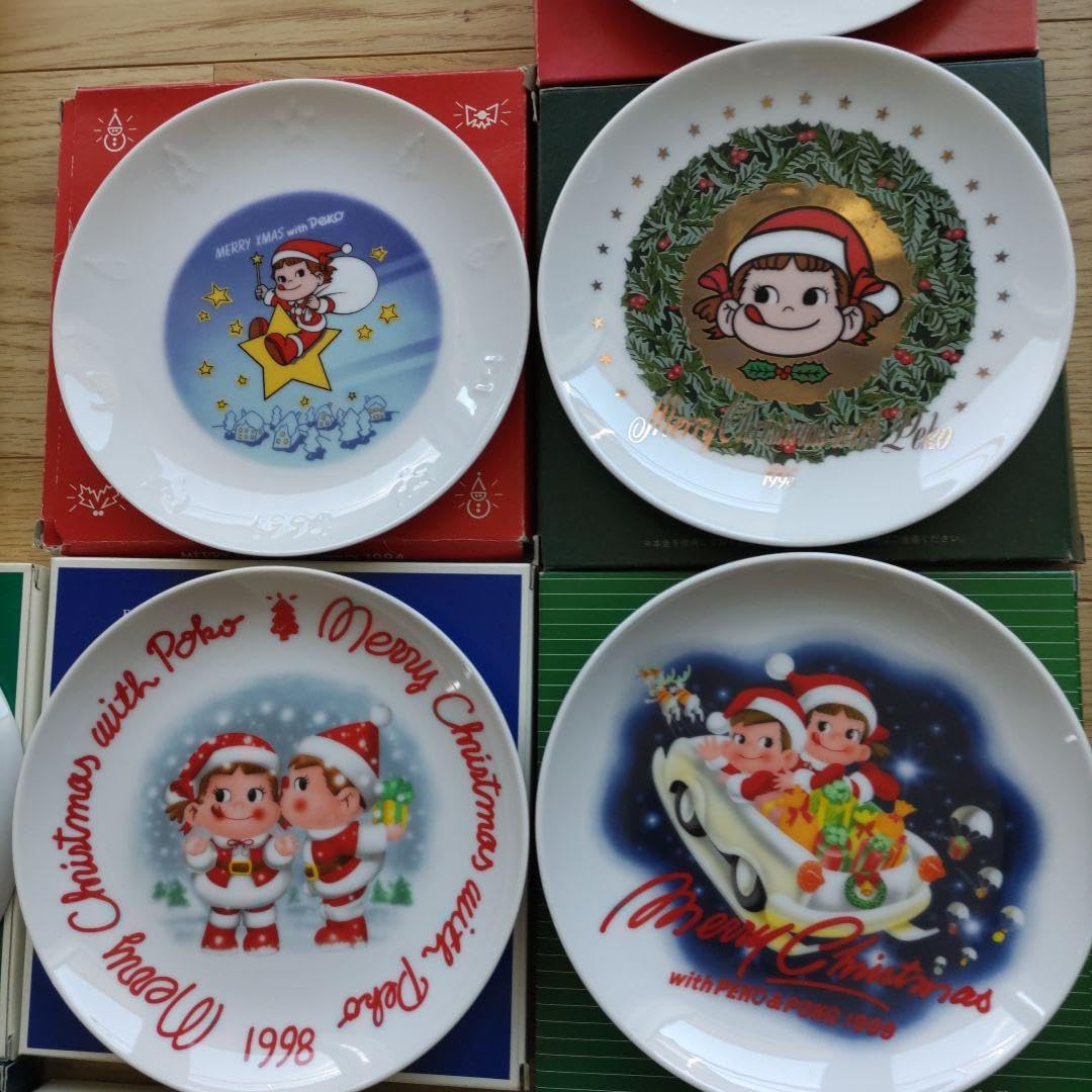 ペコちゃん 皿 Amazon.co.jp: 不二家 ペコちゃん 皿 クリスマスプレート&ペコ